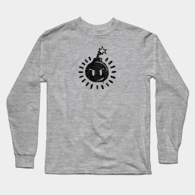 Sex Bob-Omb Bomb Logo Long Sleeve T-Shirt by huckblade